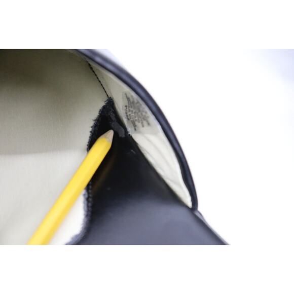 L.B. Evans Duke Scuff Black Genuine Leather Casual Slippers 2761 Size 10 EEE - Picture 8 of 10